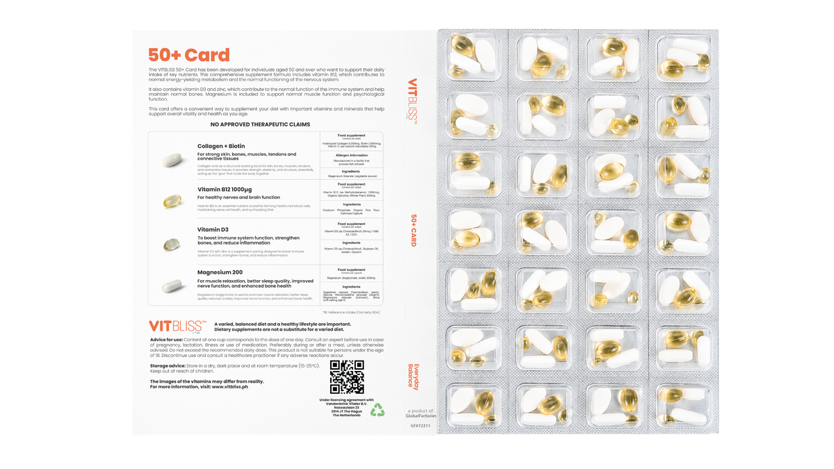 50+ Card – M12