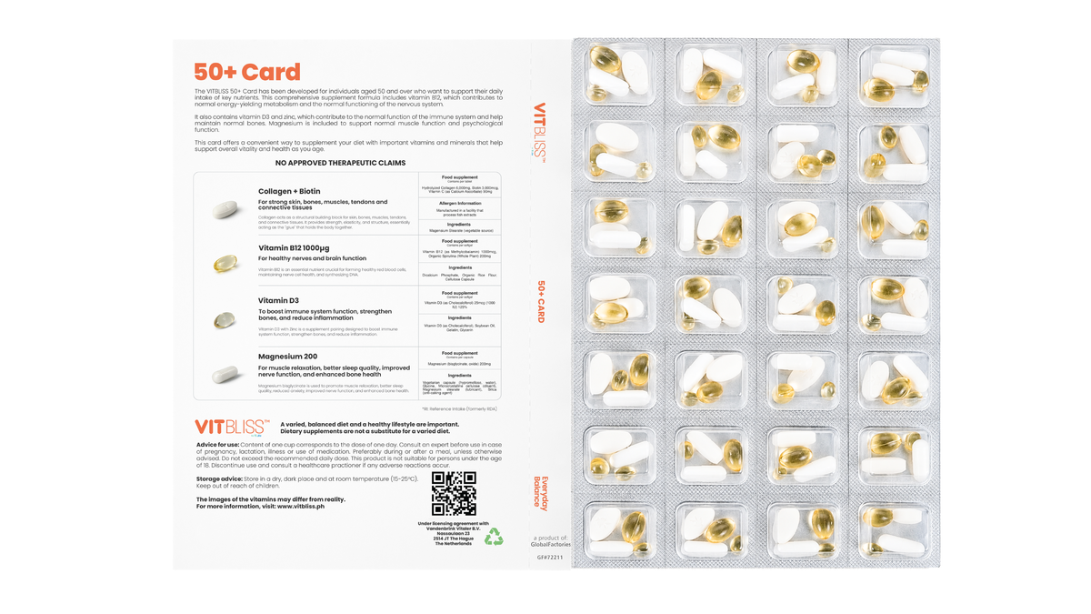 50+ Card