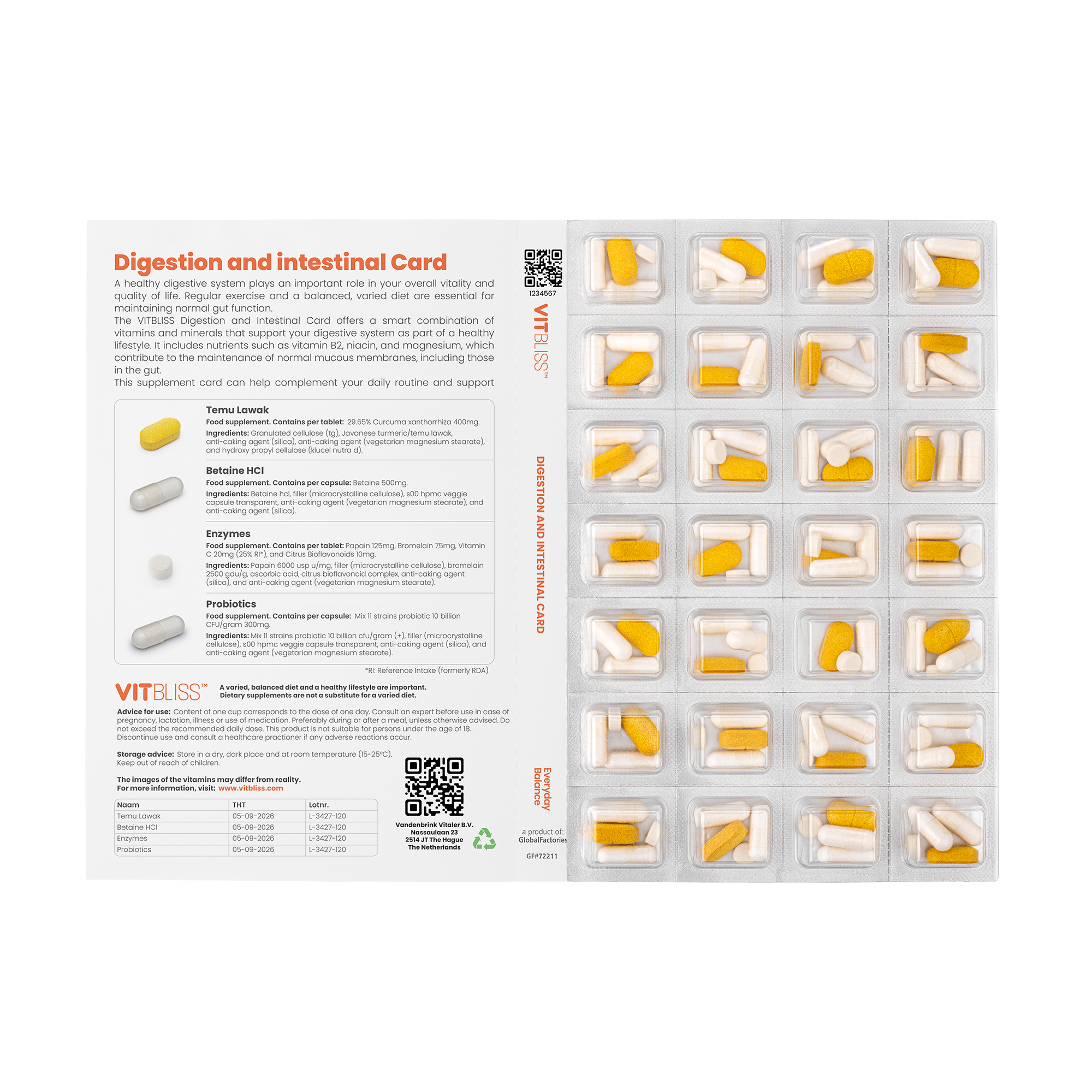 Digestion and Intensinal Card - VITBLISS