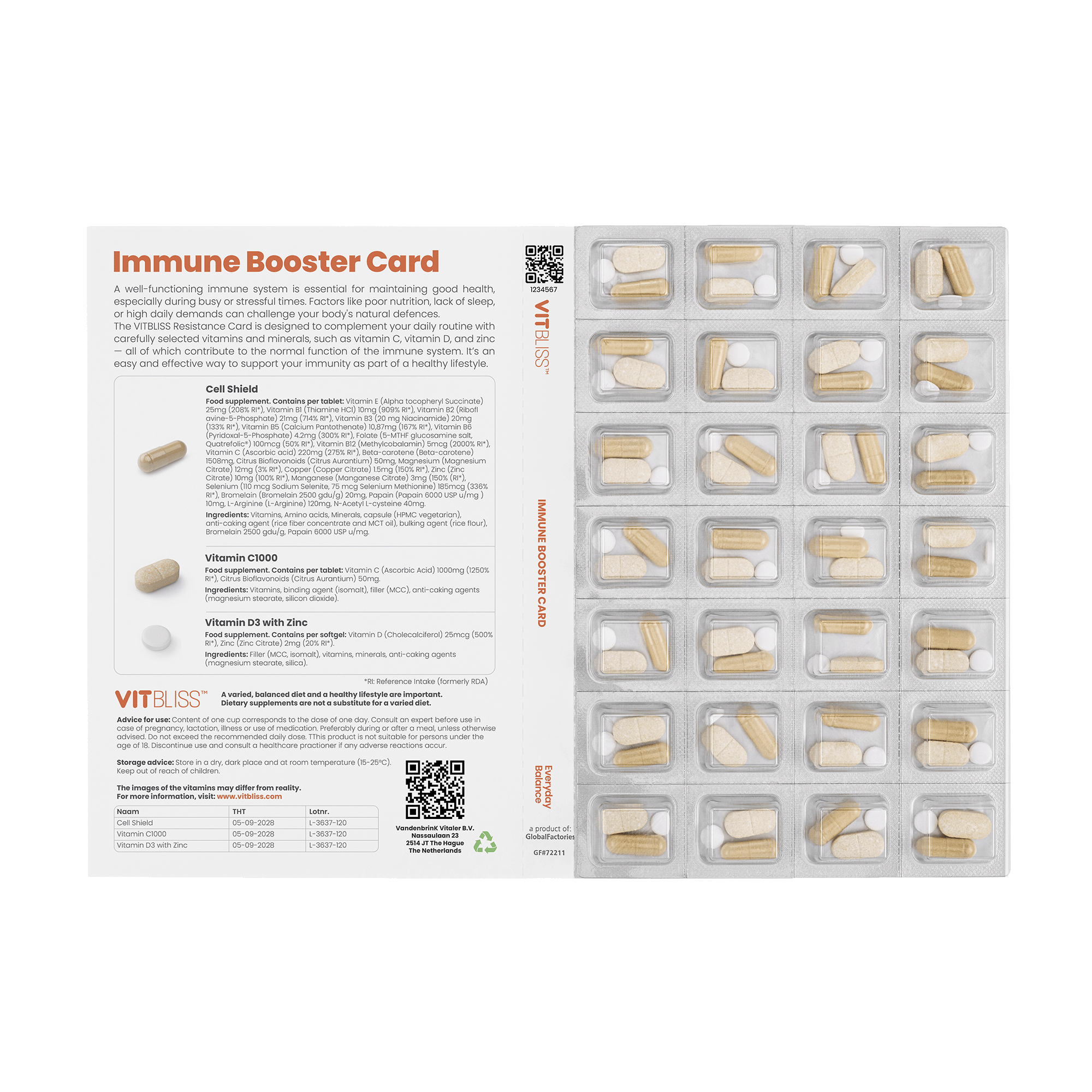 Immune Booster Card - VITBLISS